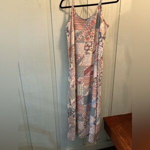 Tasha Polizzi Floral Patchwork Linda Maxi Dress